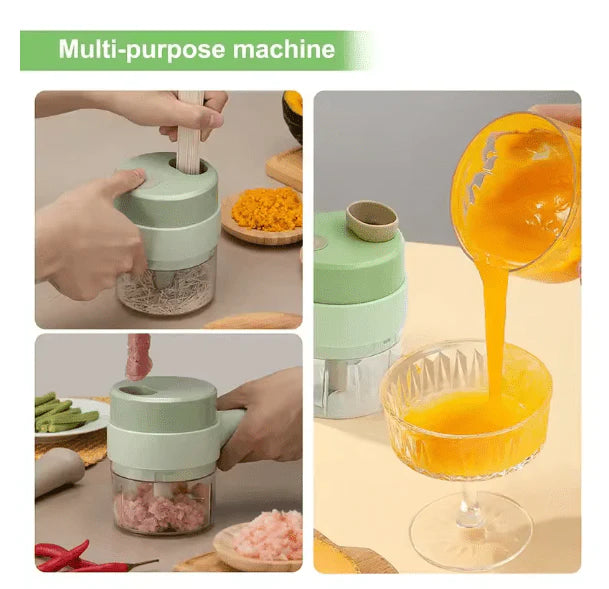 Mini Electric Portable Vegetable Chopper