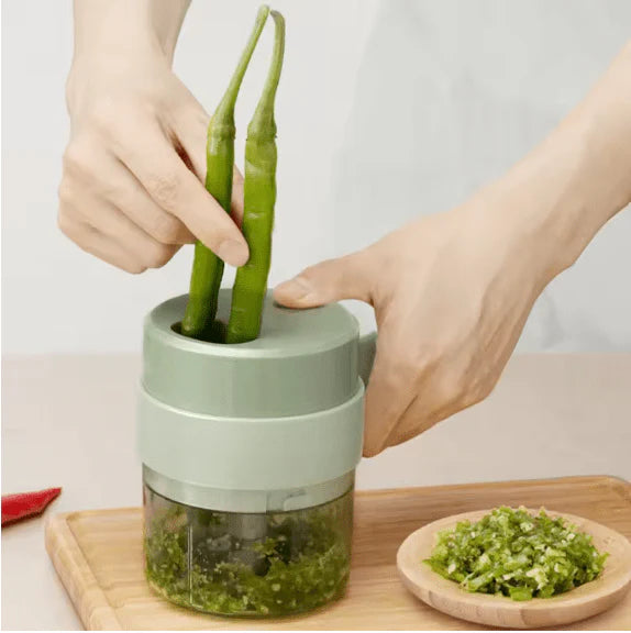 Mini Electric Portable Vegetable Chopper