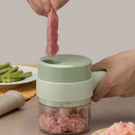 Mini Electric Portable Vegetable Chopper